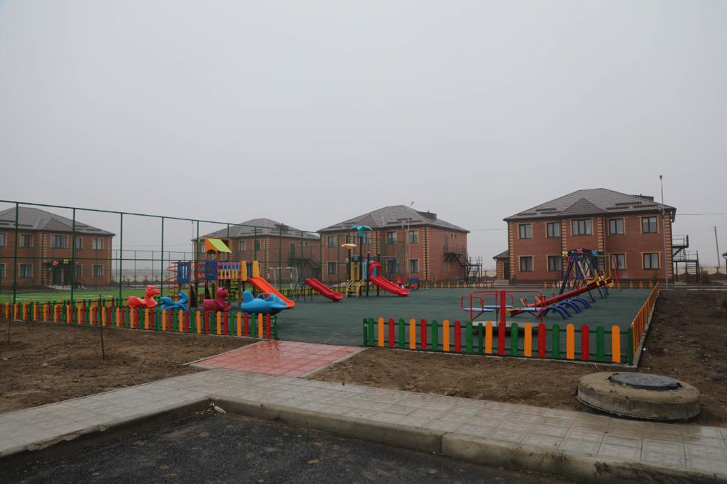 Atyraýda otbasy úlgisindegi balalar aýyly ashyldy