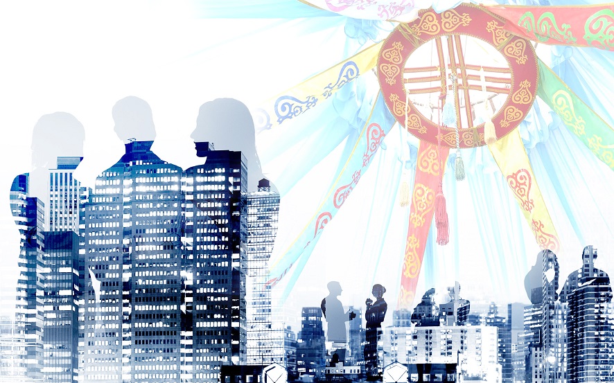 Qazaq hám ýrbanızasııa nemese qazaq halqynyń qalaǵa shoǵyrlaný prosesi