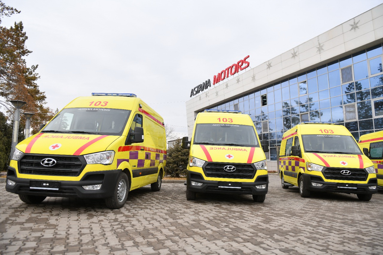 Almatyǵa alty reanımobıl alyp berdi