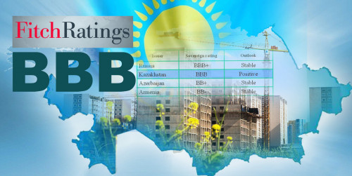 Fitch: Qazaqstannyń  jaǵdaıy turaqty