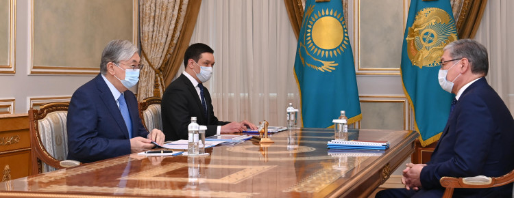 Prezıdent Ádilet mınıstri Qanat Mýsındi qabyldady