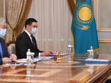 Prezıdent Ádilet mınıstri Qanat Mýsındi qabyldady