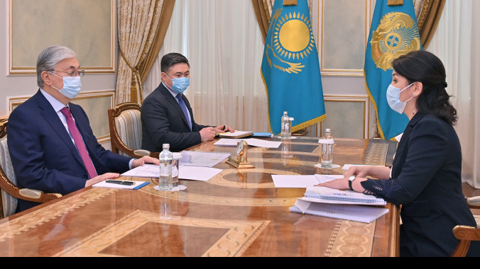 Qasym-Jomart Toqaev Densaýlyq saqtaý mınıstrin qabyldady