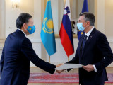 Qazaqstan Elshisi Slovenııa Prezıdentine senim gramotalaryn tapsyrdy