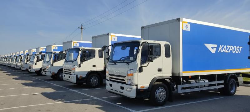 Qazposhtanyń kólik parki tolyqty