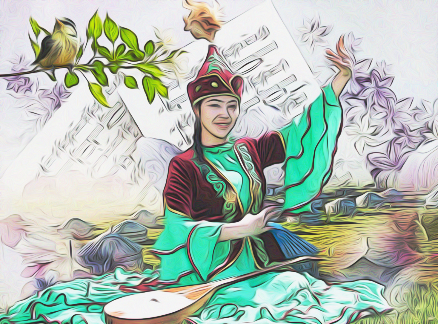 «Altyn kúrekteı» áıgili án