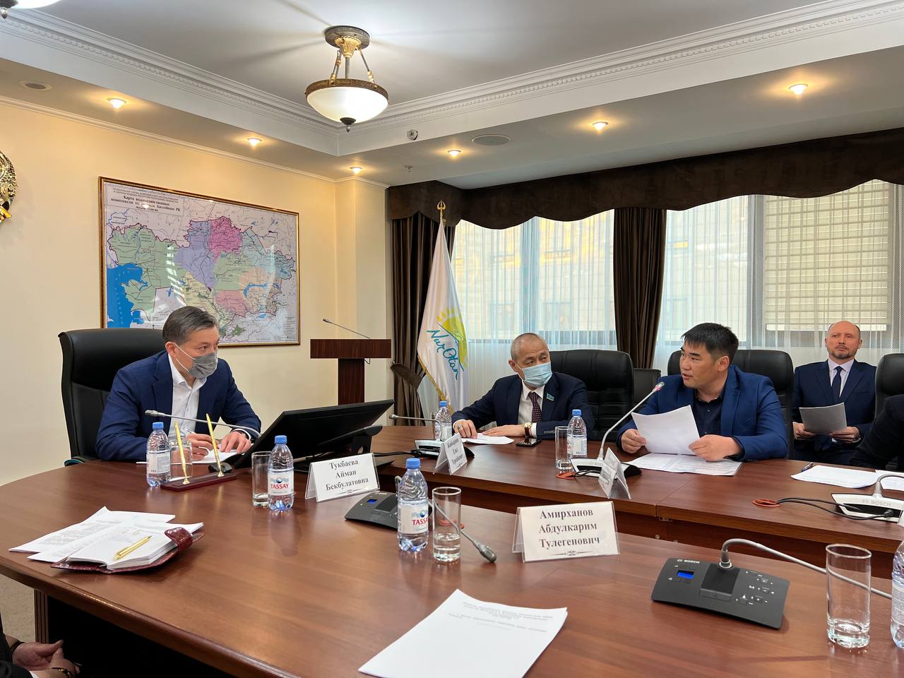 Balyqshylar ózekti máselelerdi kóterdi