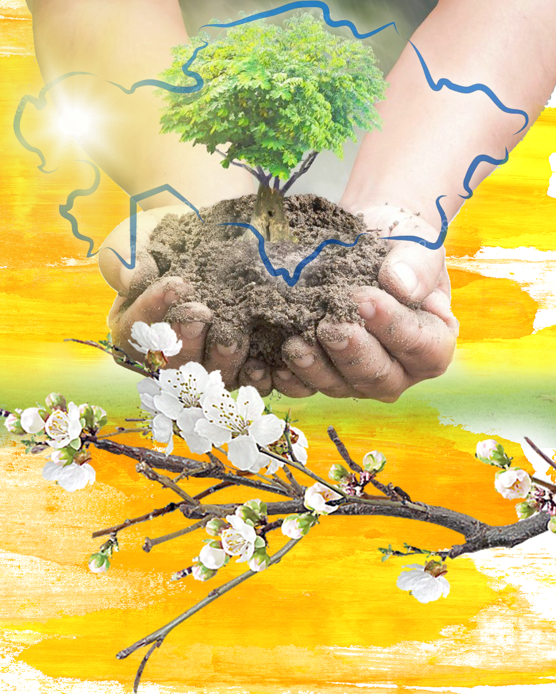 Jasyl jelekke oranǵan óńir