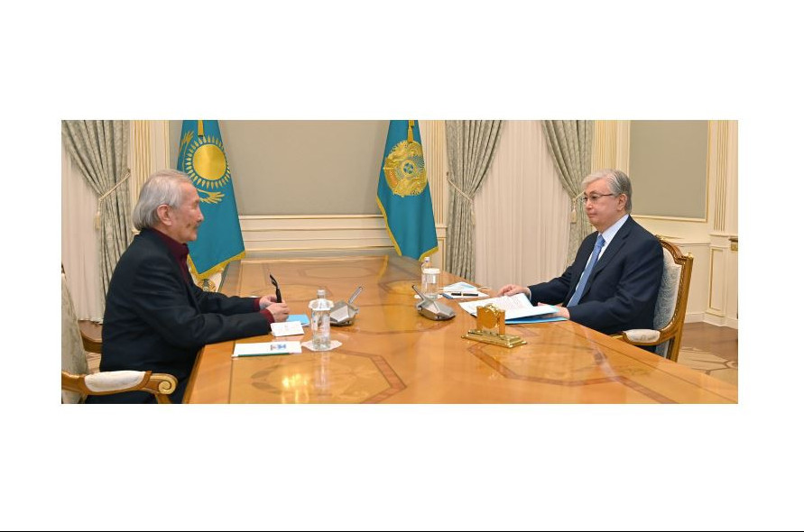 Memleket basshysy jazýshy Smaǵul Elýbaıdy qabyldady