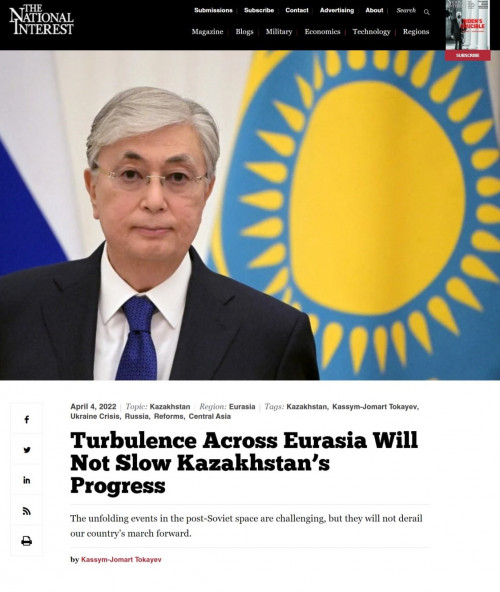 Demokratııalyq ózgeristerdiń jańa dáýirine qadam bastyq