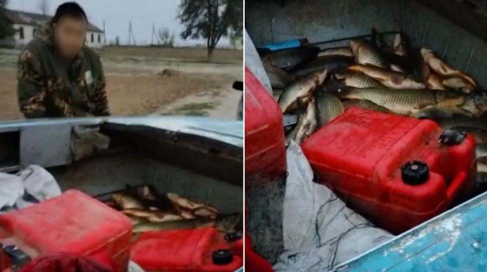 Túrkistan oblysynda brakonerlerden 150 kg balyq tárkilendi