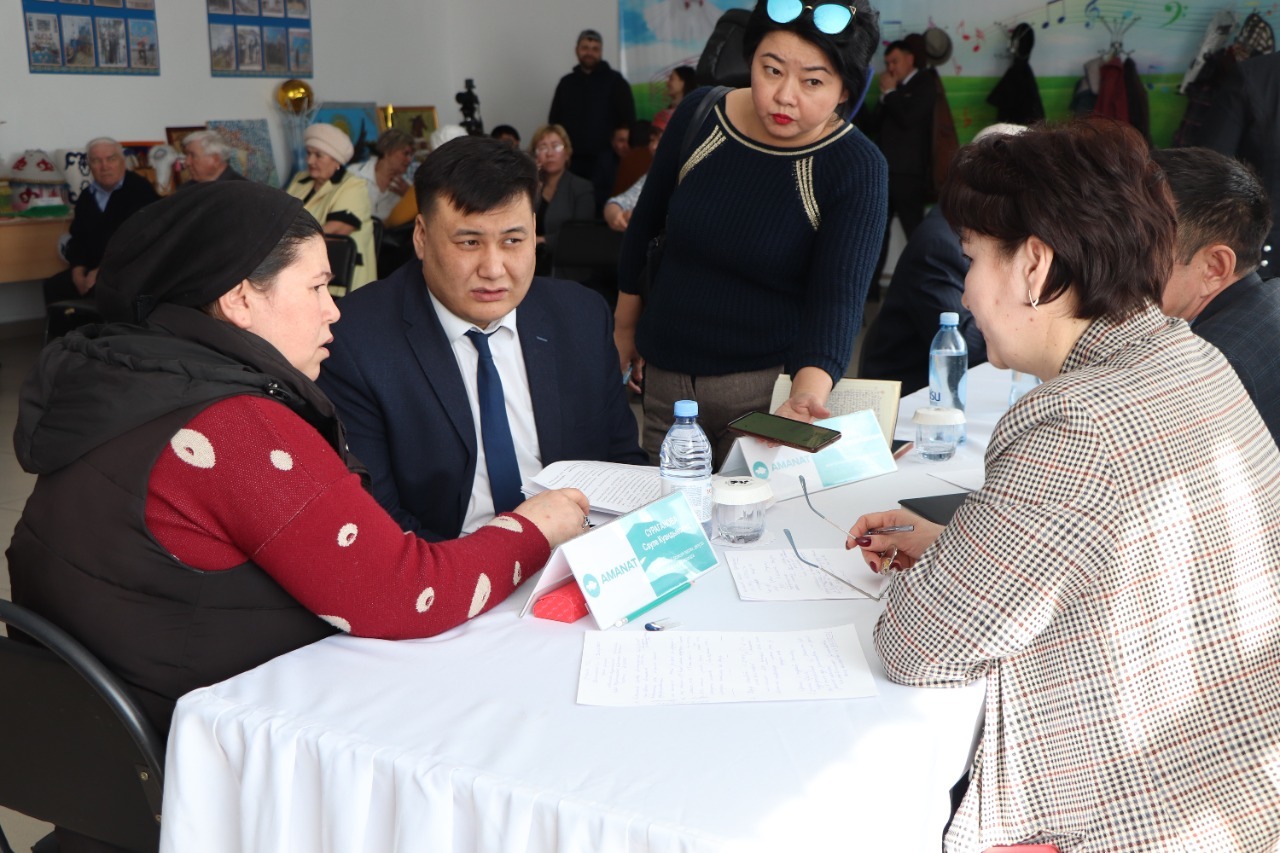 Mobıldi qoǵamdyq qabyldaýlar – shalǵaı aýyldarda