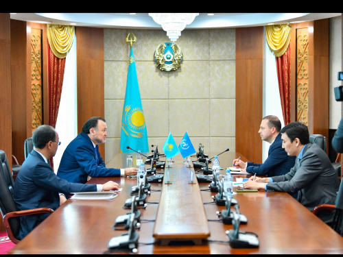 Senatorlar BUU Damý baǵdarlamasynyń basshylyǵymen kezdesti