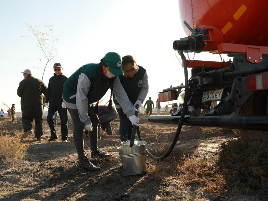 Atyraýda kóktemgi tazalyq jumystary bastaldy