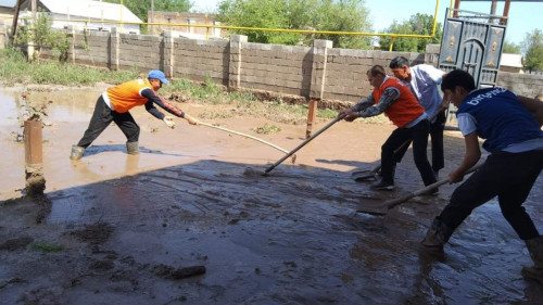 Jeksenbidegi jańbyr: Eki aýdanda úılerge sý kirip, mal shyǵyny oryn aldy