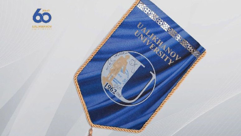 Ýnıversıtet vympeli ǵaryshta boldy