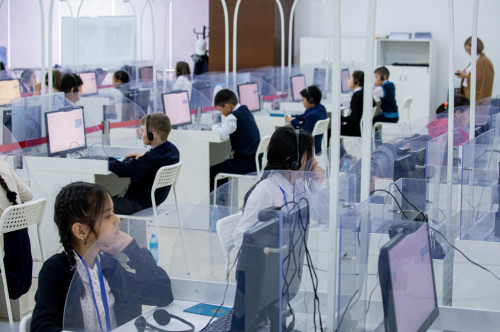 «Myń bala» Ulttyq zııatkerlik olımpıadasynyń II kezeńi ótip jatyr