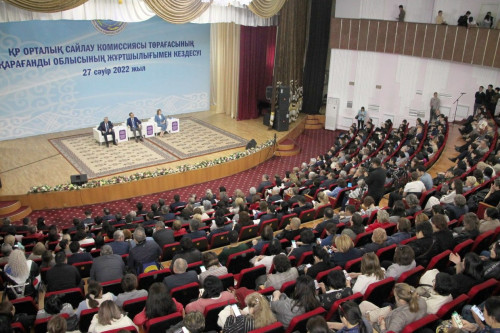 Saılaý úderisiniń ózekti máseleleri sóz boldy