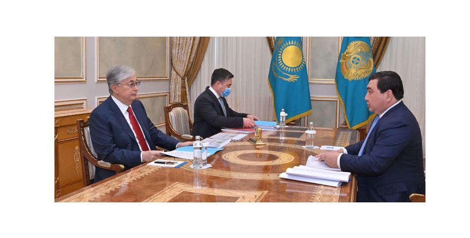 Prezıdent Memlekettik qyzmet isteri agenttiginiń tóraǵasyn qabyldady