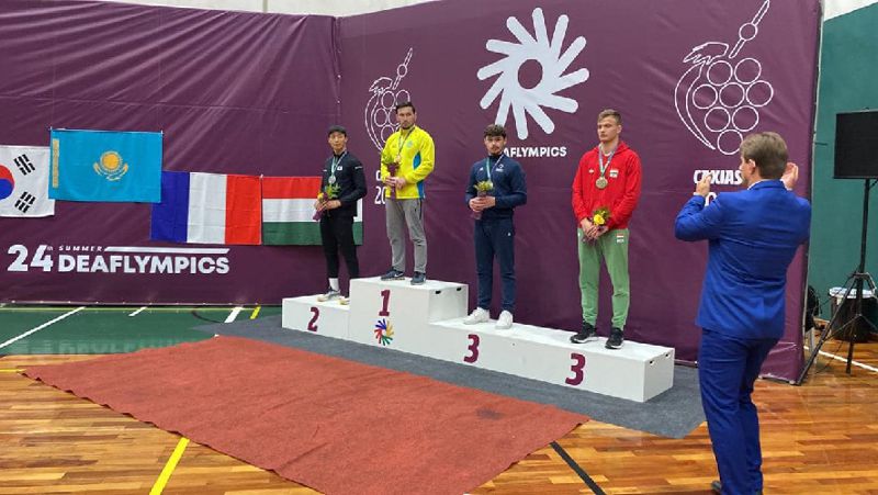 Sýrdlımpıada-2022: Qazaqstandyq sportshy alǵashqy altyndy jeńip aldy