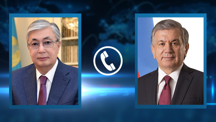 Memleket basshysy О́zbekstan Prezıdenti Shavkat Mırzııoevpen telefon arqyly sóılesti