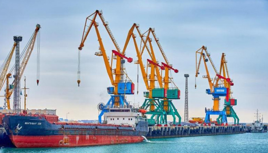 Qazaqstandyq teńiz porttary arqyly júk tasymaldaý kólemi artty