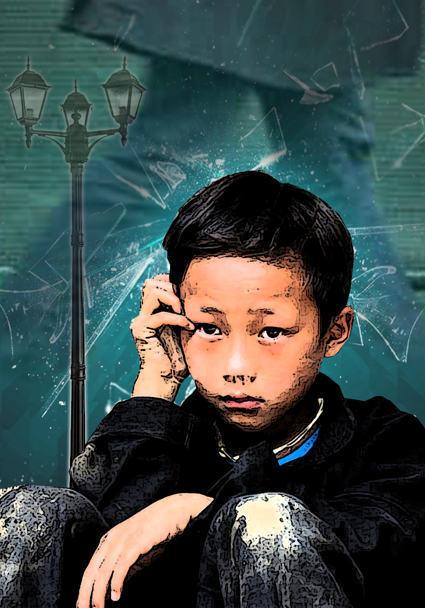 Baqylaýsyz júrgen balalar