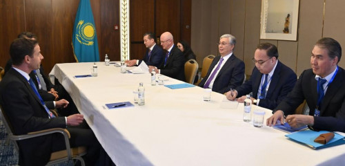 Memleket basshysy Glencore kompanııasynyń bas dırektoryn qabyldady