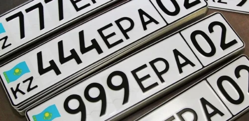 Jańa qurylǵan oblystardyń avtokólikterine sıfrlyq kod belgilendi