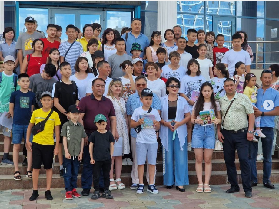 Sheteldegi qazaq balalary atajurtta demalady