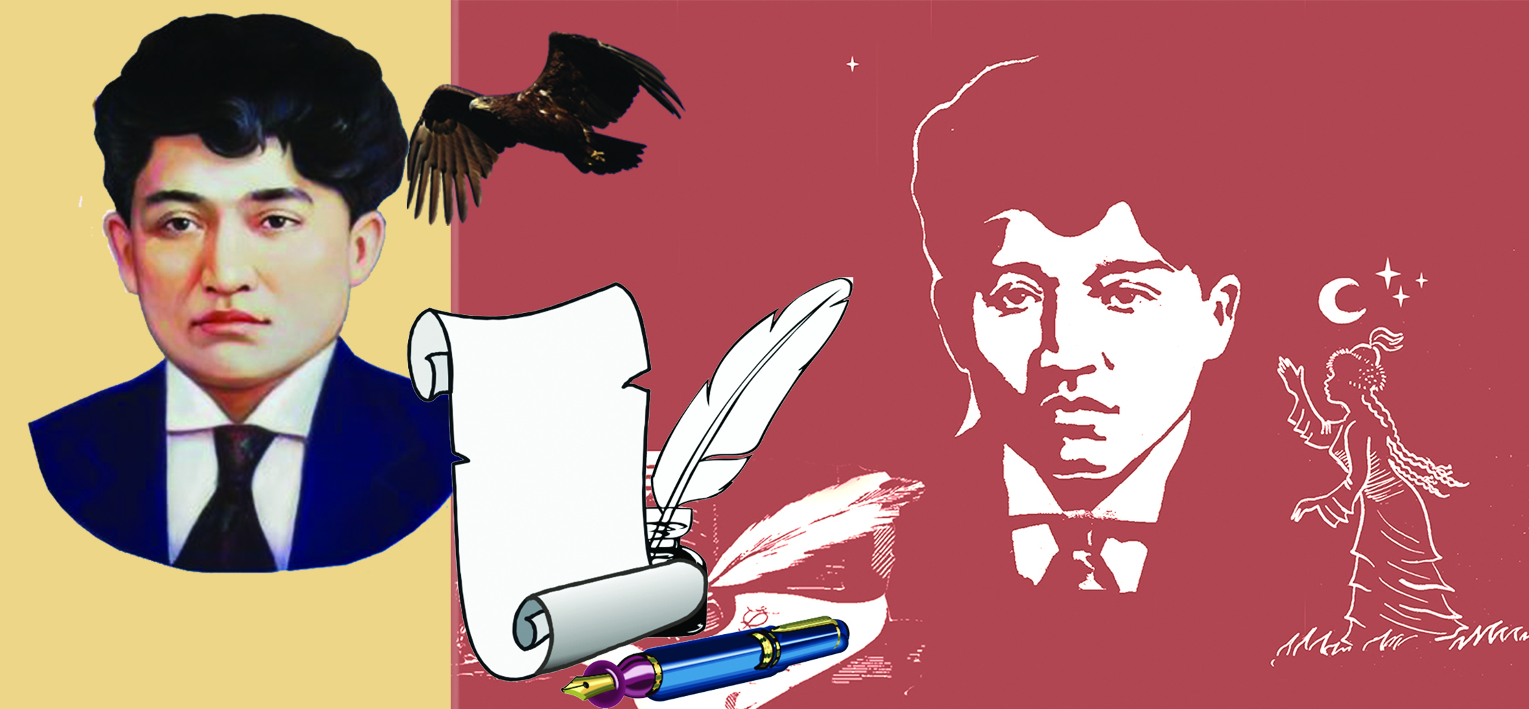 Maǵjandy oqy, úlgi tut