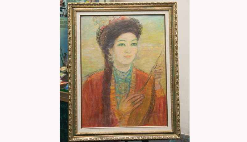 Aqyn Saranyń portreti