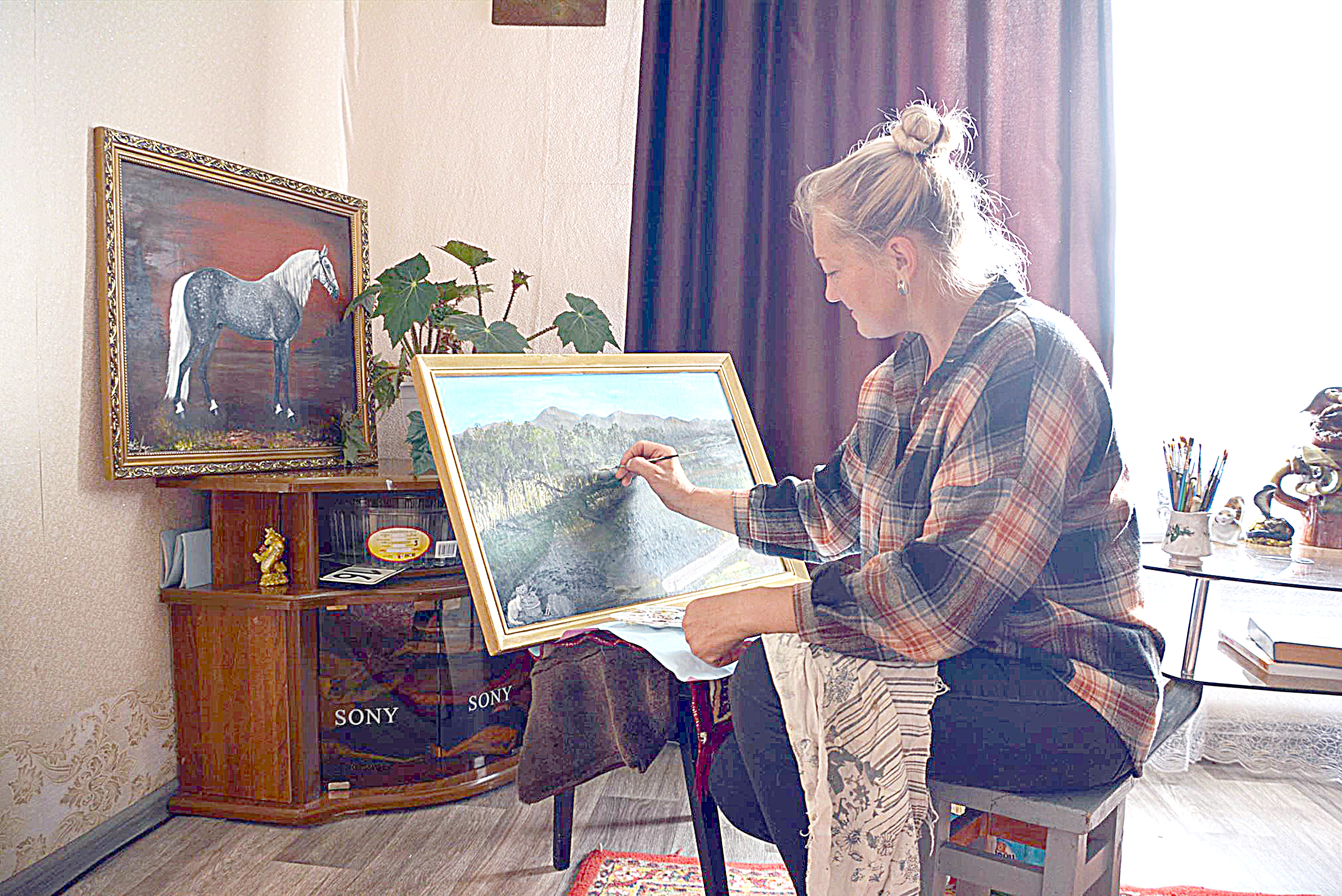 Jylqyshy bıkesh salǵan sýretter