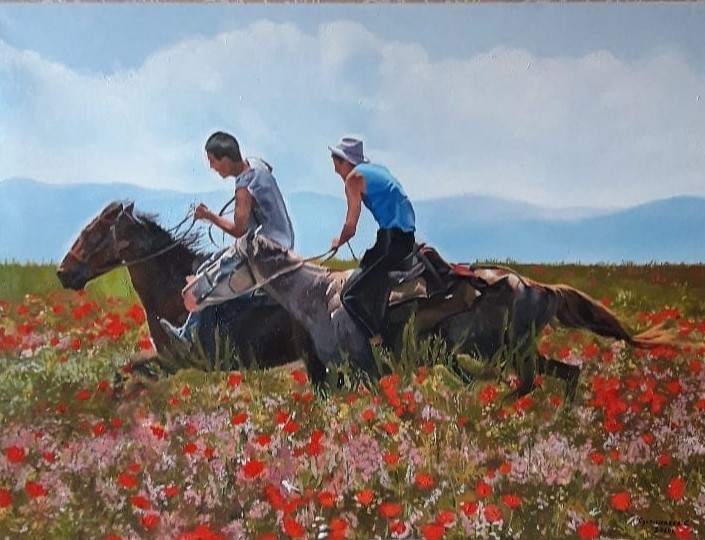 Sabına salǵan sýretter