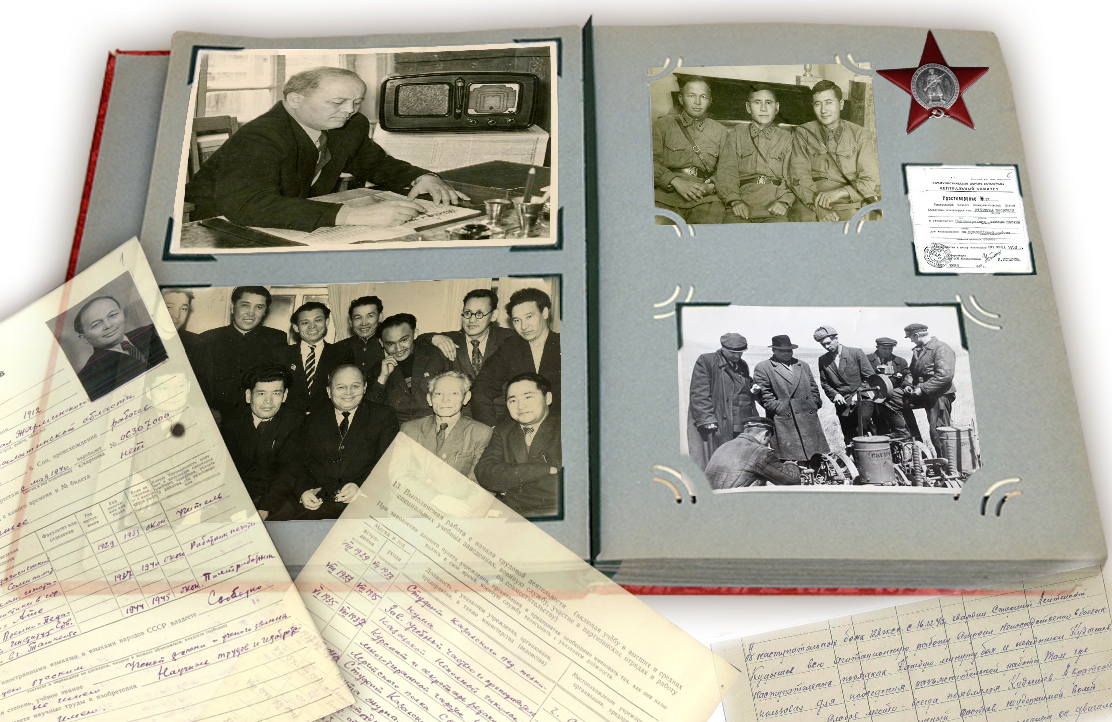 Jýrnalıstıka jampozy Omarǵalı Qudyshev týraly bir úzik syr