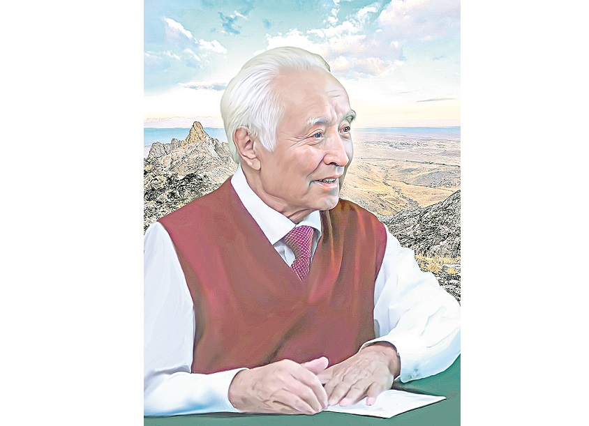 Jyrdyń jezkıigi Aqyn Kákimbek Salyqov jaıly tolǵaý