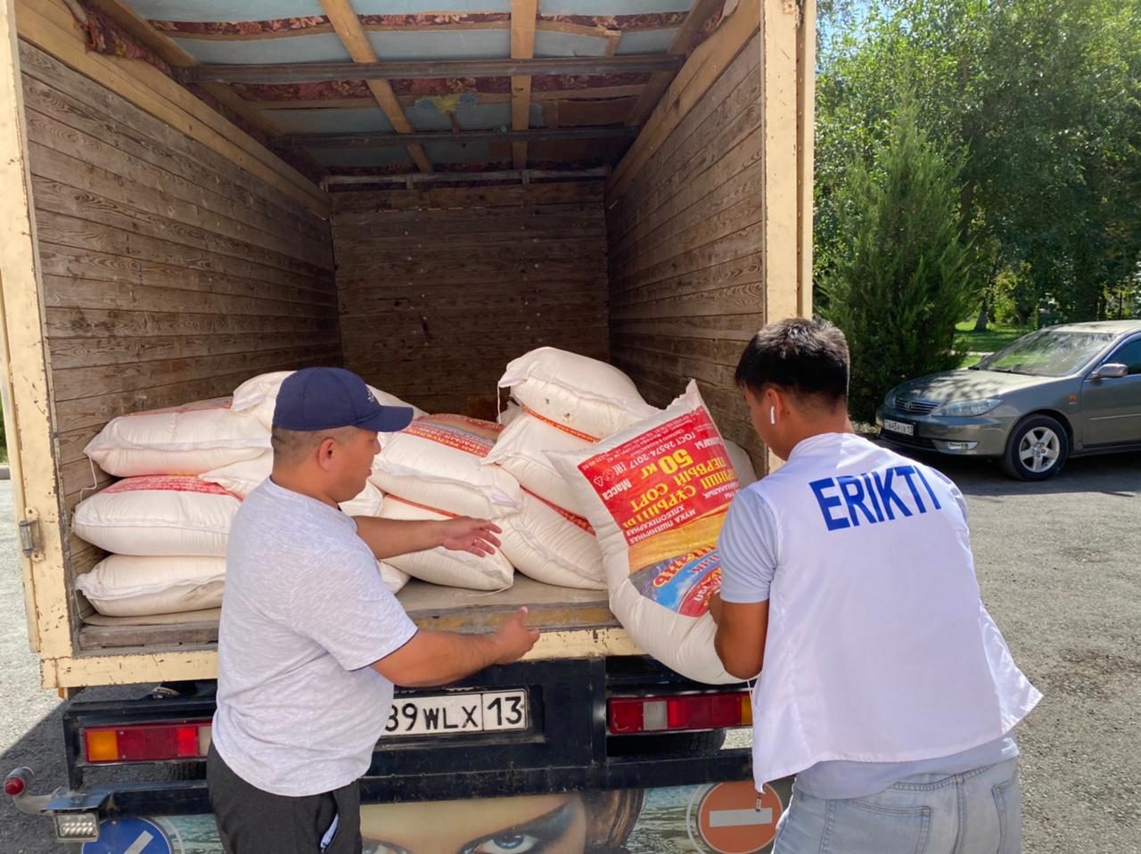 Volonterler belsendi