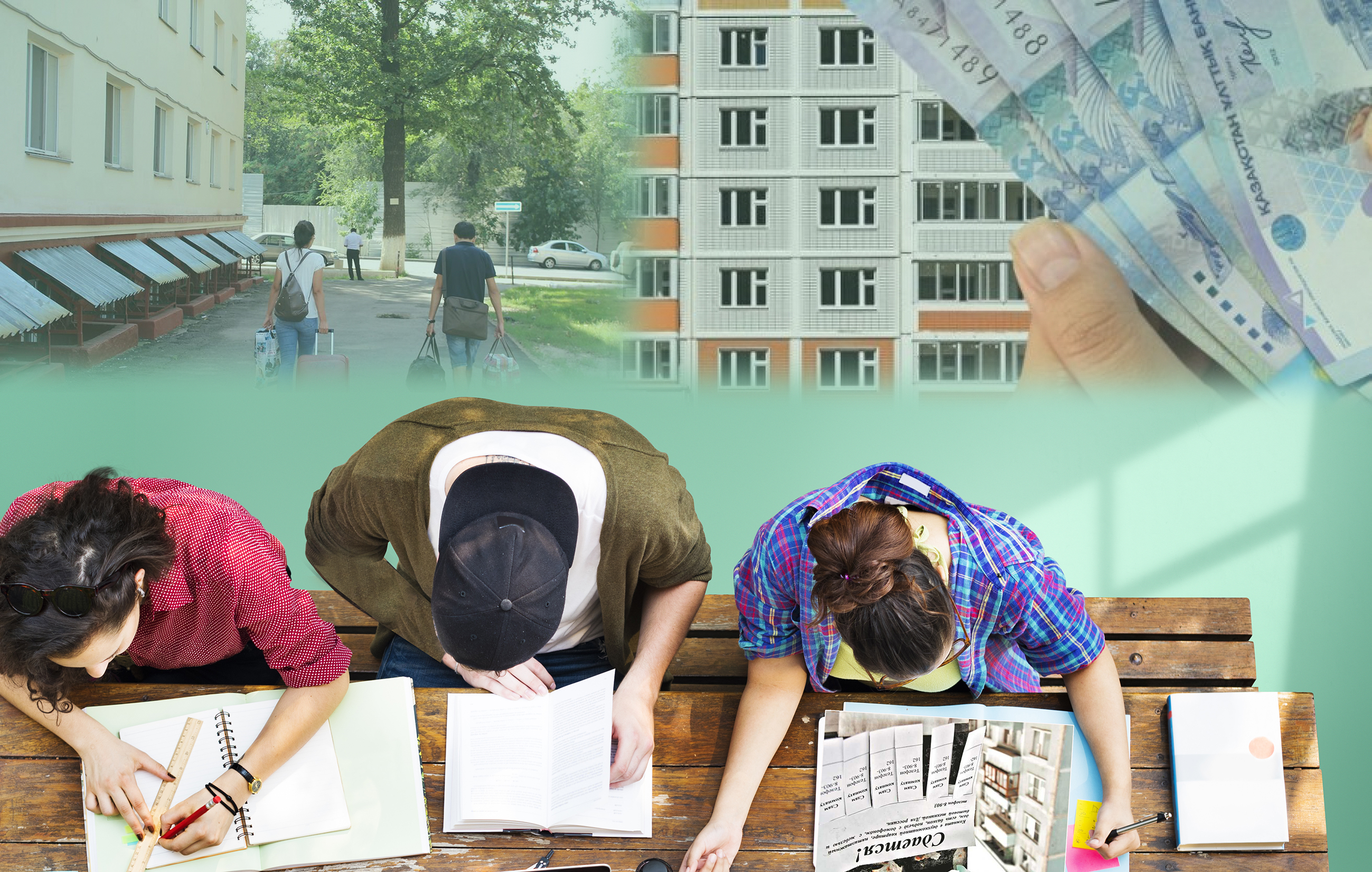 Jataqhana zárýligi: Stýdentter bilim emes, turatyn jer izdep júr