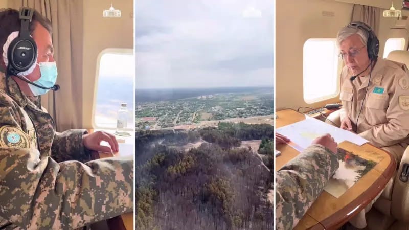 Tabıǵı órt saldarynan zardap shekkenderge kómek kórsetiledi