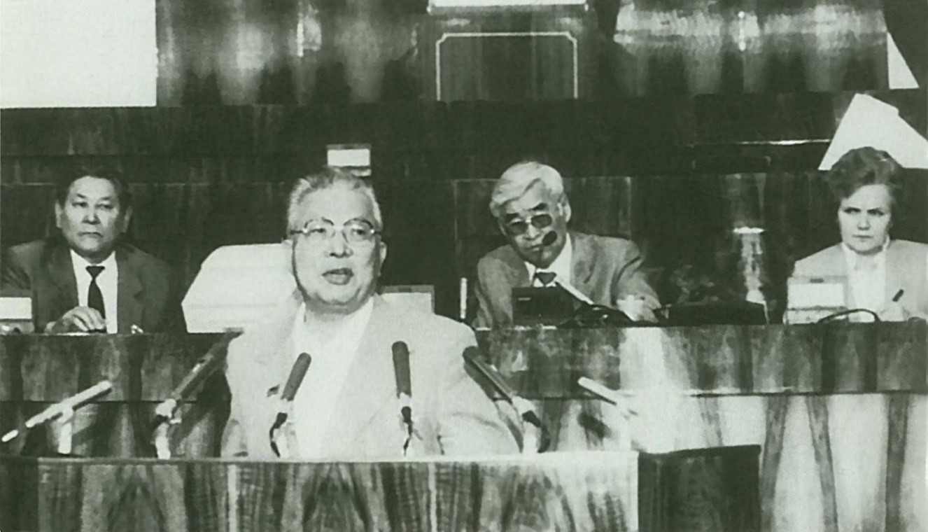 Akademık Zımanov jáne egemendik deklarasııasy