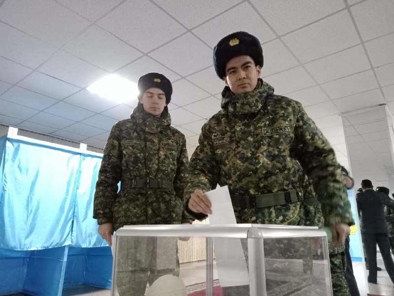 ShQO-da Ulttyq ulan sarbazdary daýys berdi