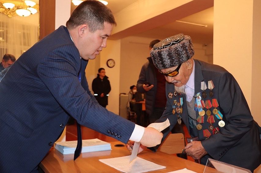 Qyzylorda oblysynda soǵys ardageri daýys berdi