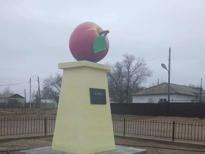 Aýyl ortasynda alma