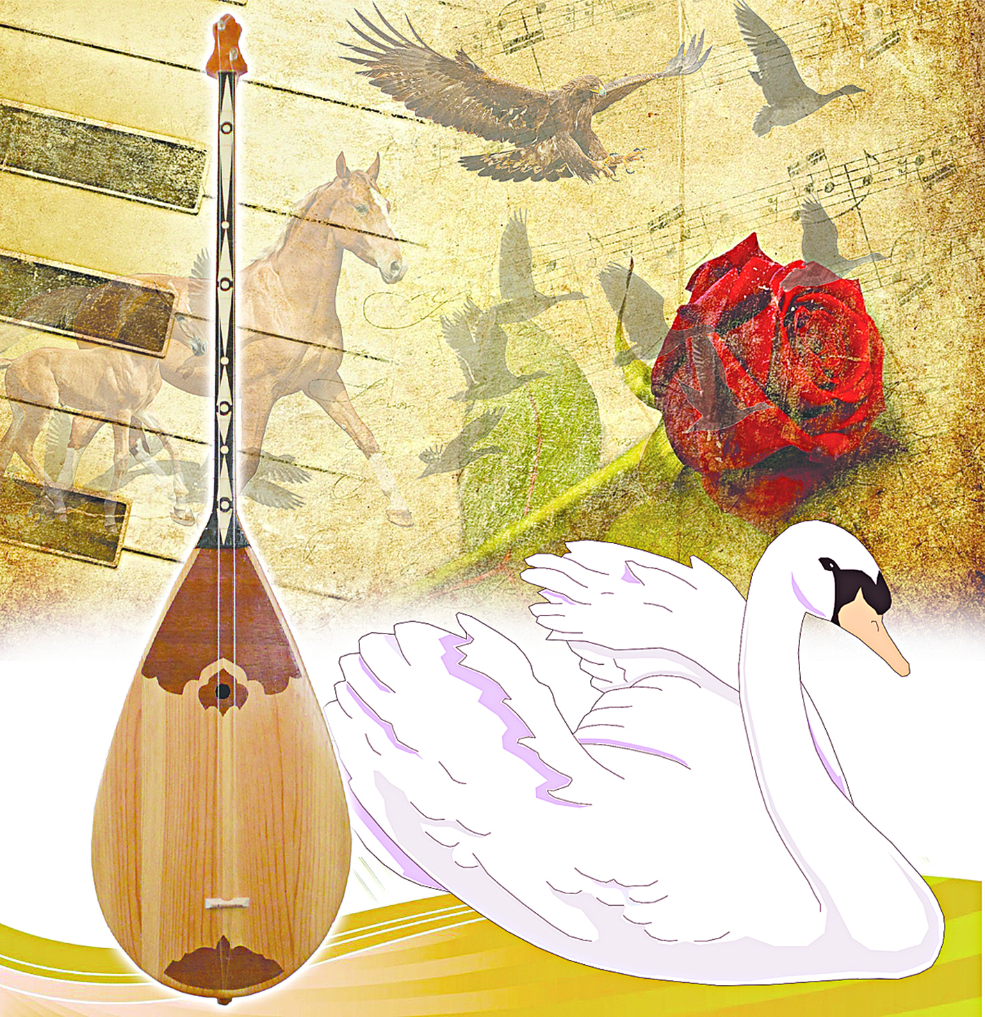 Toqsan taraý, myń tolǵaý...