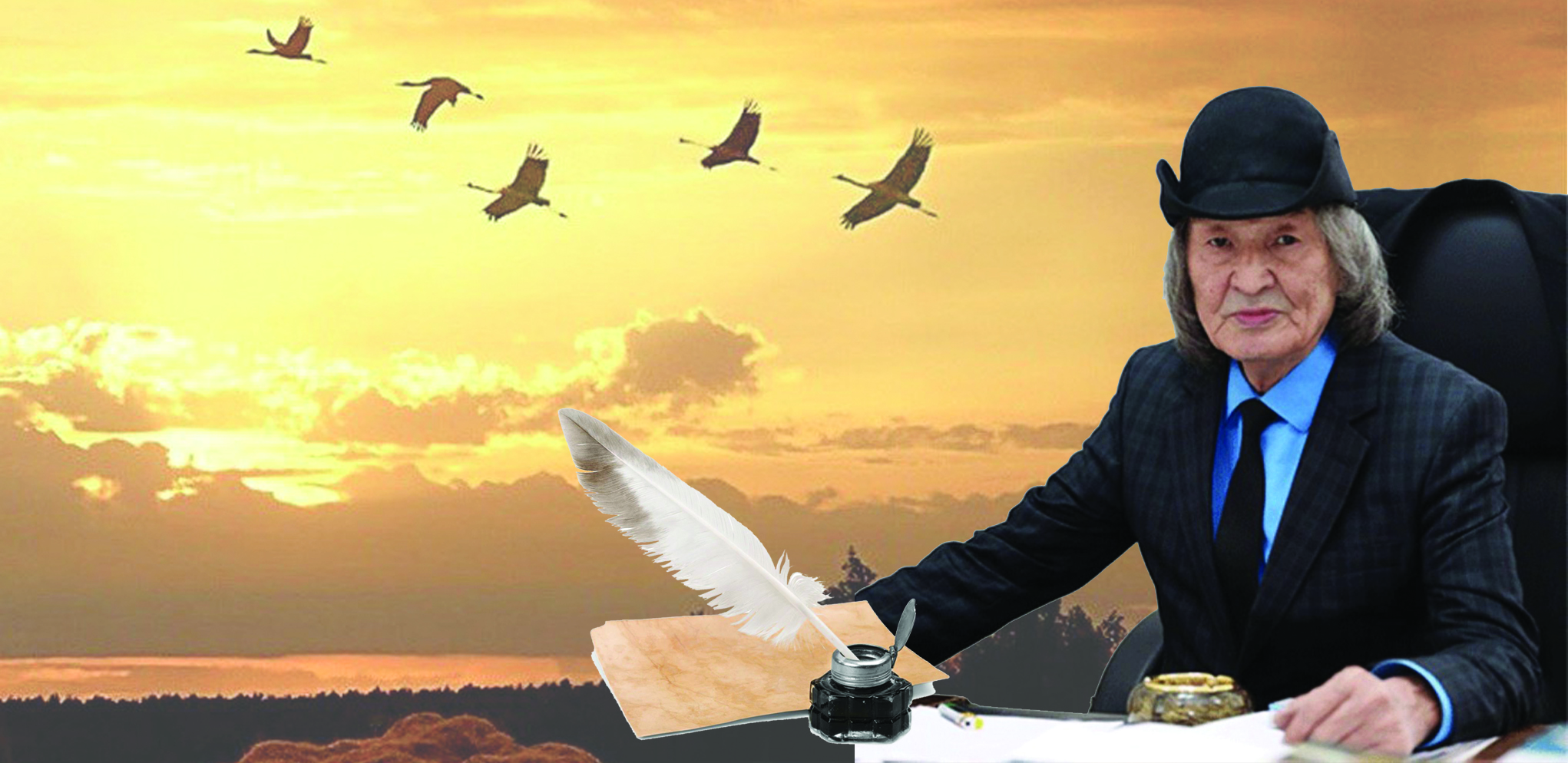 Ádebıetimizdiń kókjıegin keńeıtken jazýshy