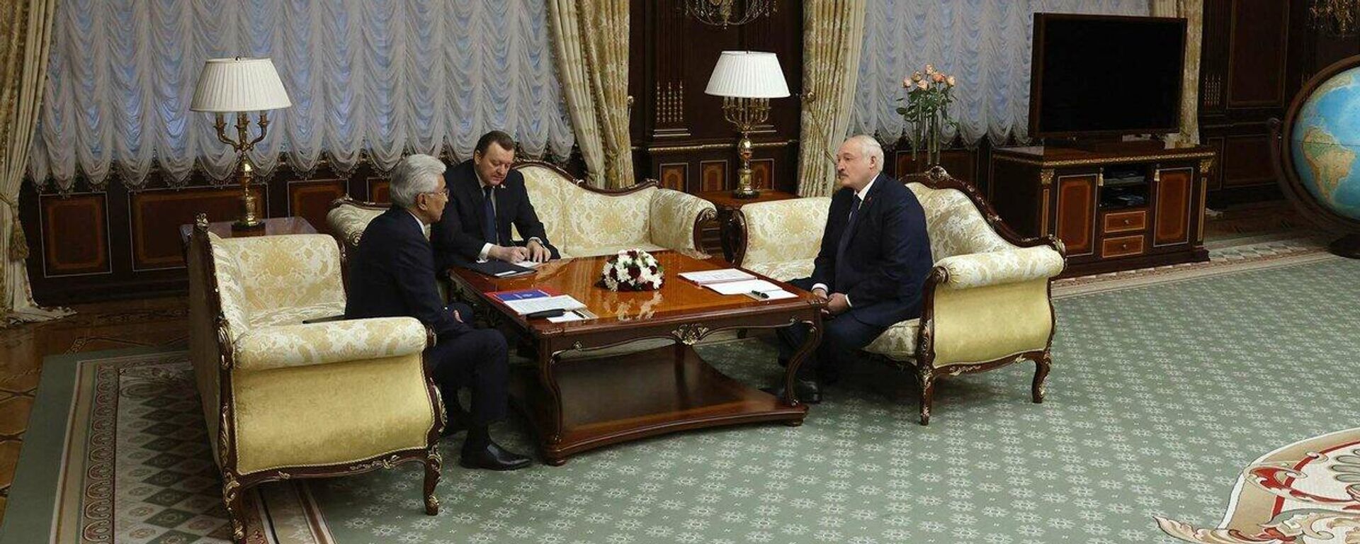 Imanǵalı Tasmaǵambetov Belarýs prezıdentimen kezdesti