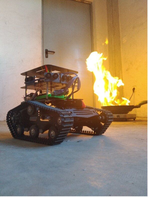 Ispanııada órttiń aldyn alatyn robottar paıda boldy