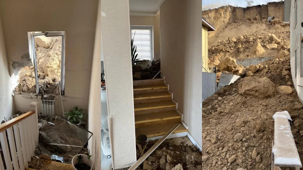 Almaty oblysyndaǵy kottedj qalashyǵynda topyraq kóshkini júrdi