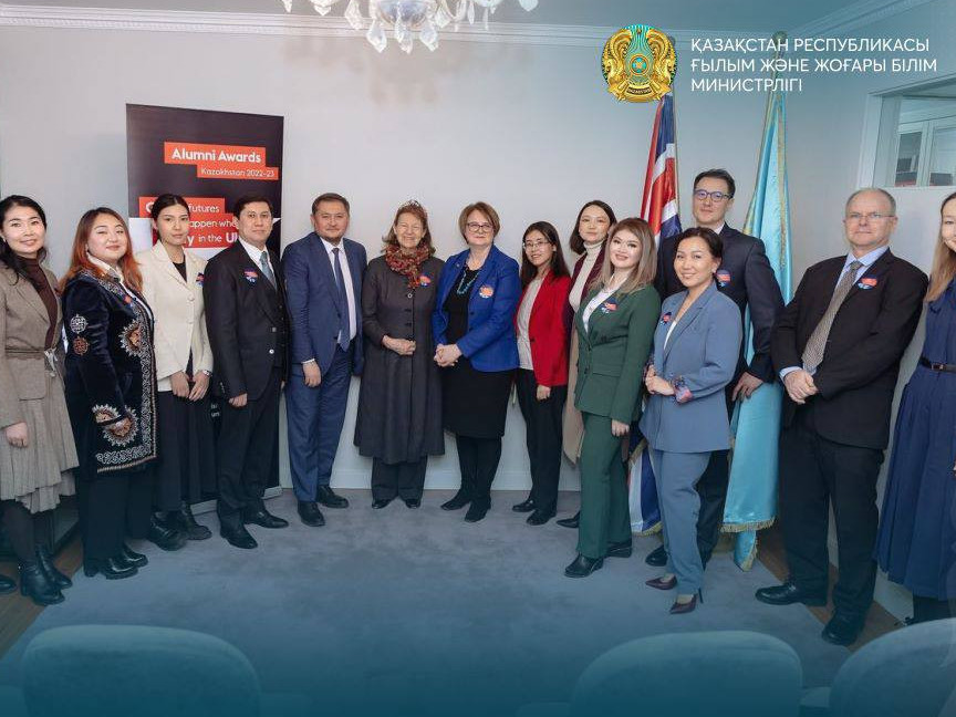 Saıasat Nurbek Study UK Alumni jeńimpazdaryn quttyqtady