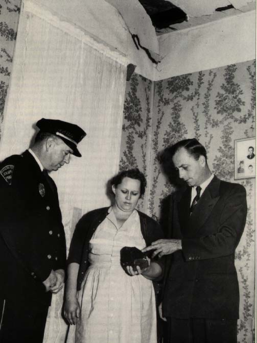 Meteorıtten aman qalǵan adam